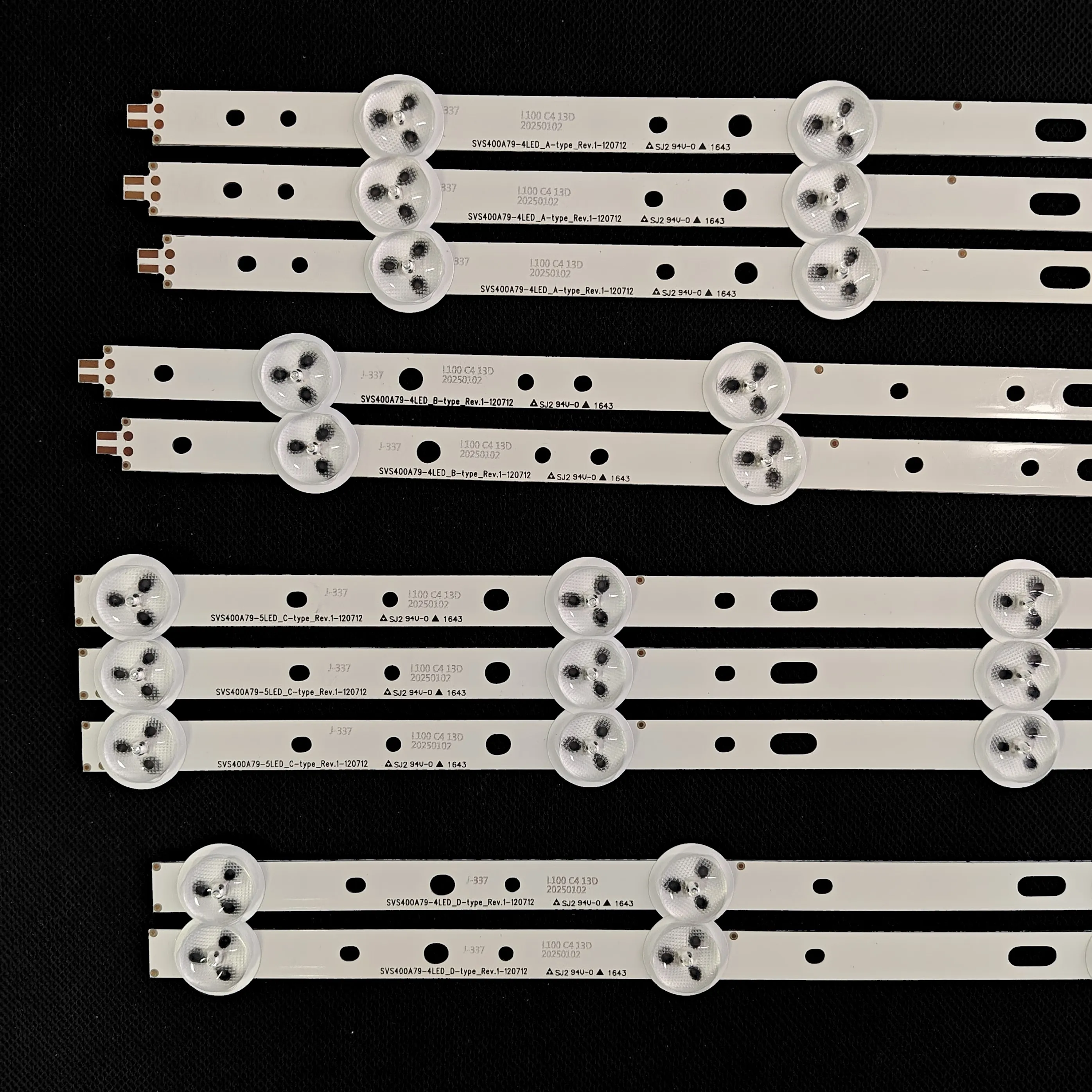 LED Backlight Strip for Grundig 40 VLE 5322 BG 40 VLE 5324 BG 40 VLE 4324 BF 40VLE4322BF 40VLE5322BG 40VLE5324BG 40PFL3107H/12