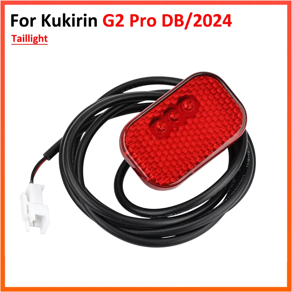 Kickscooter Rücklicht für Kukirin G2 Pro 2024, Elektroroller, Bremslicht, Sicherheitswarnlampe, Zubehör