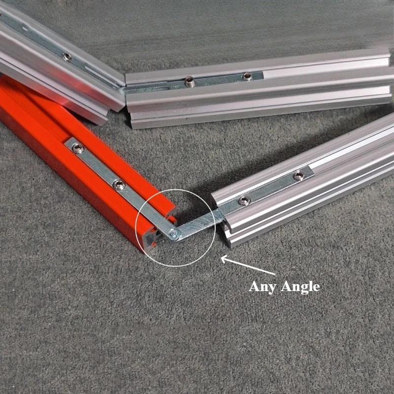 Aluminum profile arbitrary multi-angle connector 2020/3030/4040/4545 bevel slot connector