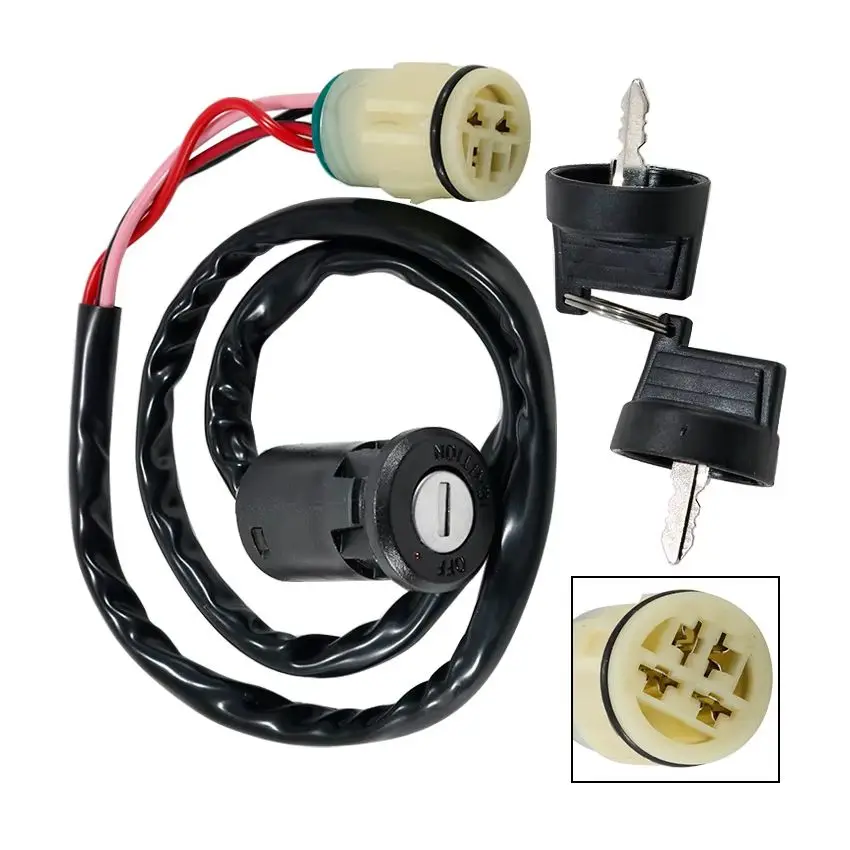 

For Honda TRX420TE TRX420FE 2007-2011 TRX450FM TRX450FE 2002-2004 OEM:35100-HN0-670 Motorcycle Ignition Switch Lock Key Sets