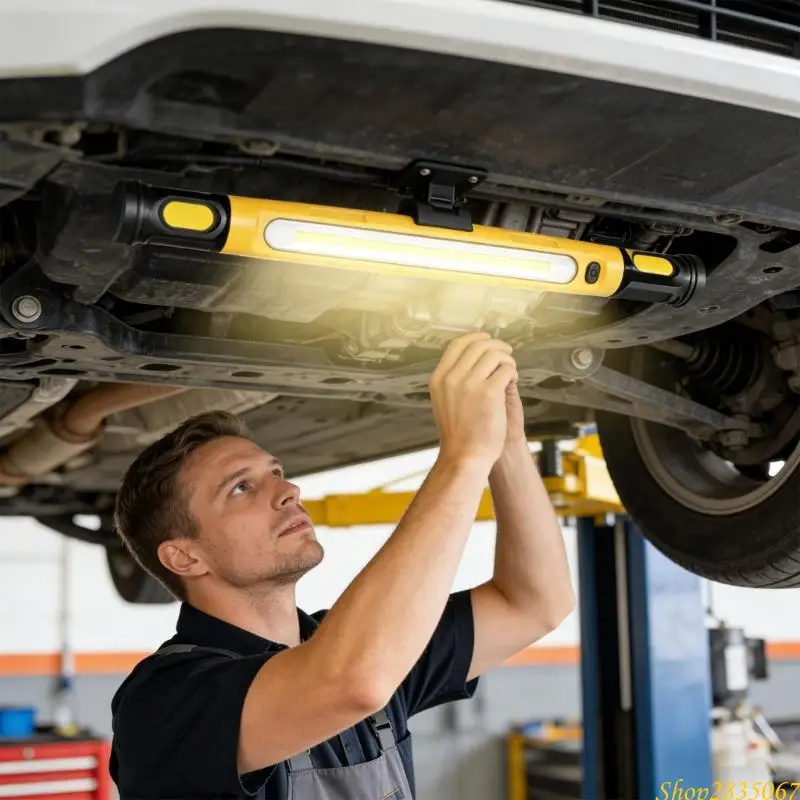 Flexible Mounting Work Light with 360° Turn 180° Leg and Powerful LED Lighting for Workshop Automotive Repair 831F