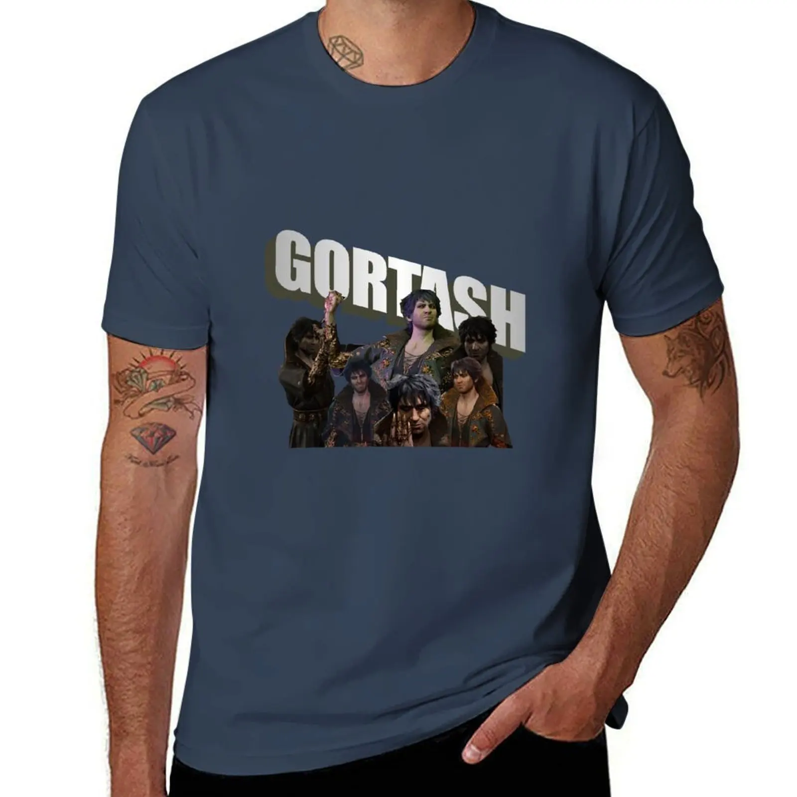

Gortash T-Shirt Breathable Basic Cotton T-Shirt