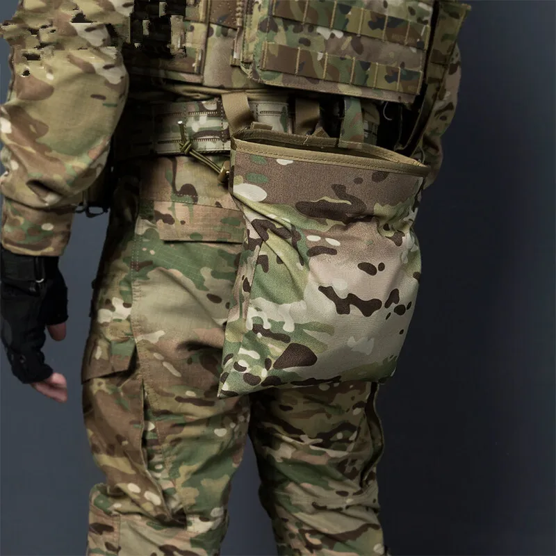 Heavy-Duty Molle Tactical Recovery Pouch Back Waist Belt Utility Bag Edc Organizer for Hunting Shooting Daily Commute