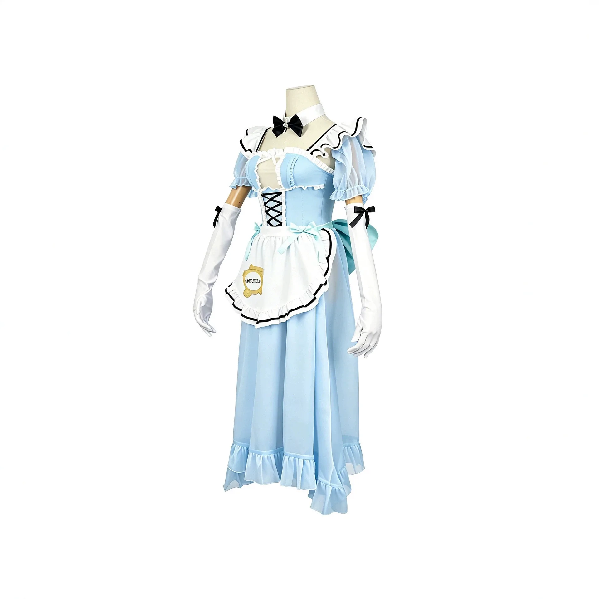 WHH Anime Game NIKKE Pilgrim Cosplay Costume dress apron Accessories Full Set Cute Maid Uniform Women Halloween party restor - view 3
