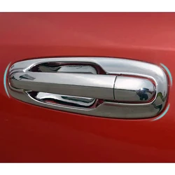 For Chevrolet chevy Daewoo Lacetti 2004-2009 ABS Chrome Side Door Handle Cover & Door Bowl Cover Car Styling 2005 2006 2007 2008