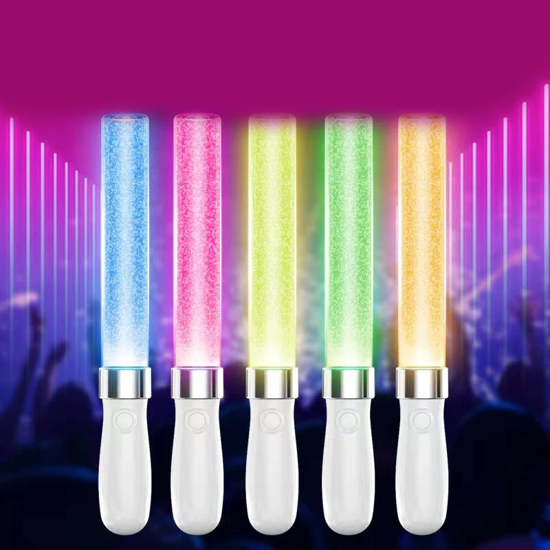 Zabawna kolorowa świecąca gwiazda Flash Light LED Stick Fairy Wand Glow Stick Concert Cheer Luminous Toy Party Decoration Glow Party