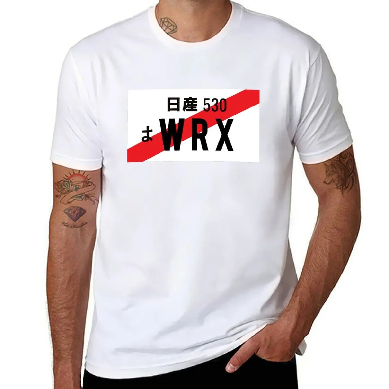 

luxury man t man t-shirt shirt cotton JDM black T-Shirt man WRX shirt plain for package - NUMBER t PLATE summer