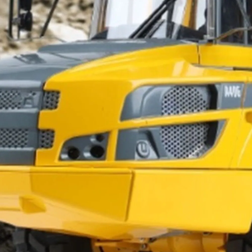 

1/16 Metal DoubleE RC Articulated Dumper 6WD Electric 10KG Load Capacity Openable Door RC Truck Model for Enthusiasts