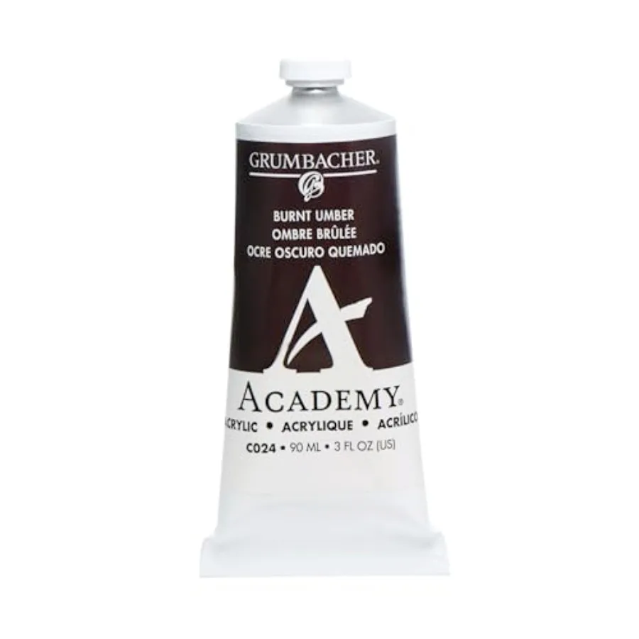 

90-ml Metal Tube Academy Acrylic Paint, Gloss