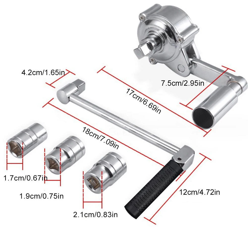 

Heavy Duty Labor-Saving Nut Disassembly Tool Auto Tire Disassembly Repair Tool Kits Wrench Tire Disassembly Labor Saving Wrench