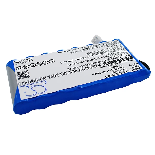 Cameron Sino 5200mAh Battery For Burdick  TWSLB-005 EDAN HYLB-727 M21R-064114 TWSLB-004 SE-1200 Express EKG SE-12  SE-601