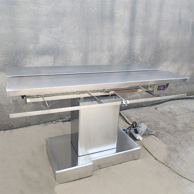 V Shaped Veterinary Operating Table Electric Lift V Vet Surgery Table For Vet Clinic