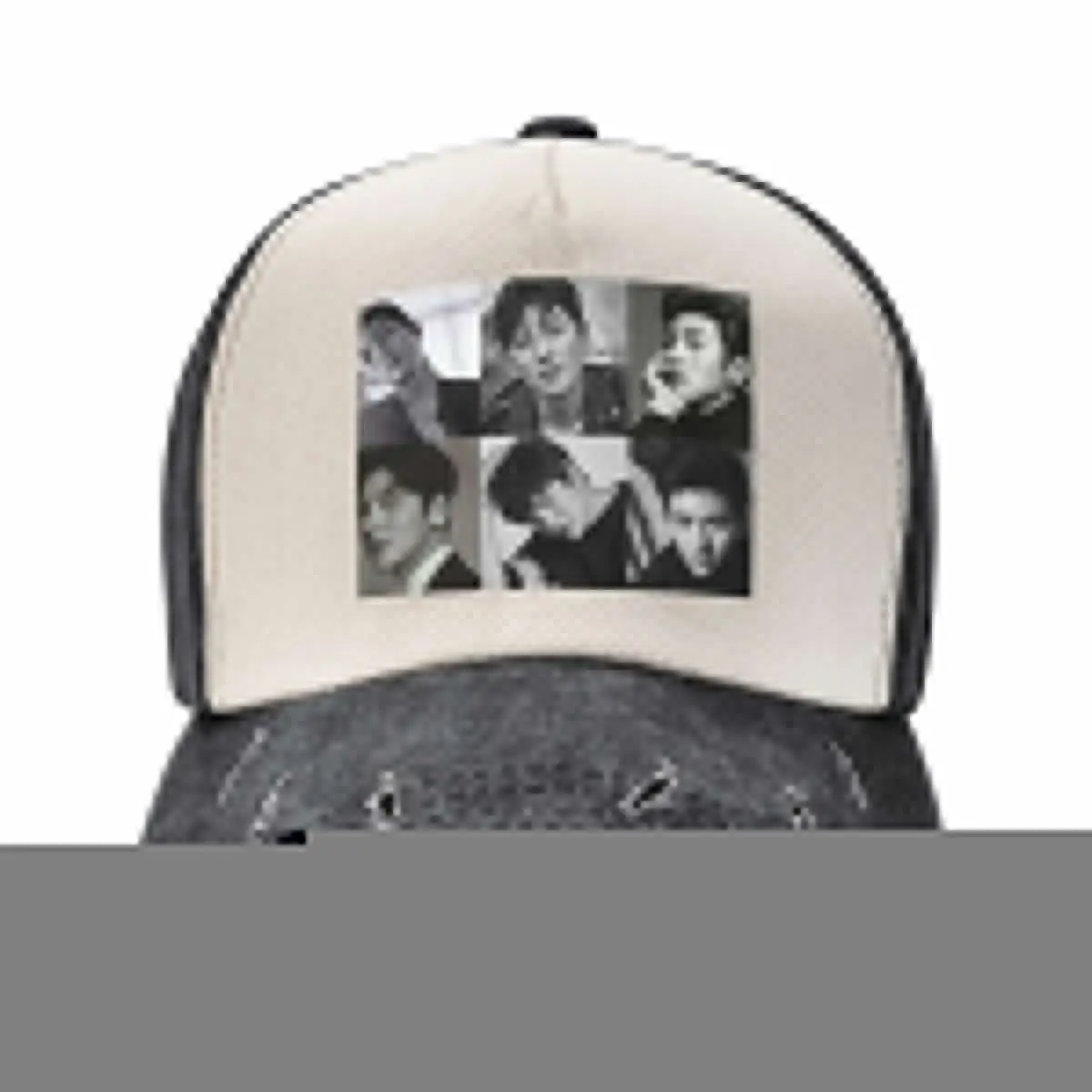 Ji Chang Wook CollageCap Baseball Cap Beach Bag Beach Outing Military Tactical Cap Girl'S Hats Men's