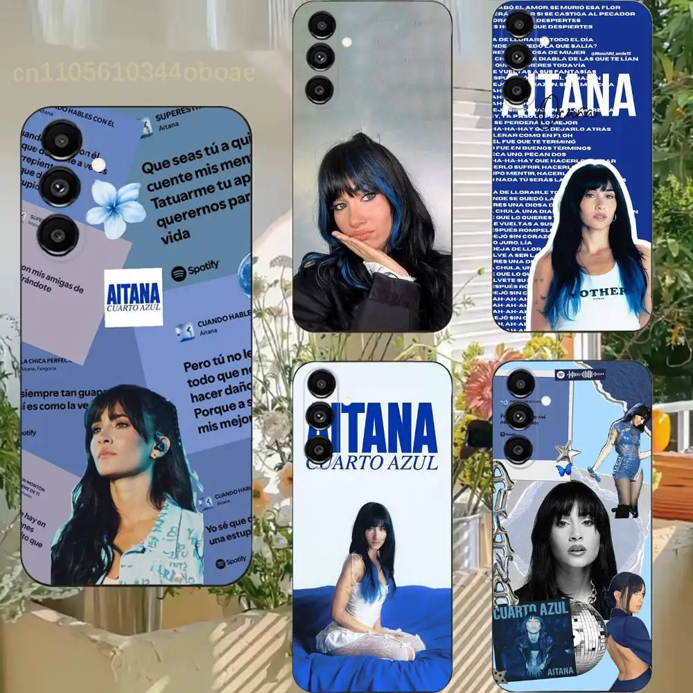 A-Aitana Cuarto azul Phone Case For Samsung S25,24,21,22,23,20,S30,Ultra,Plus,Fe,Lite,Note,5G Black Cover