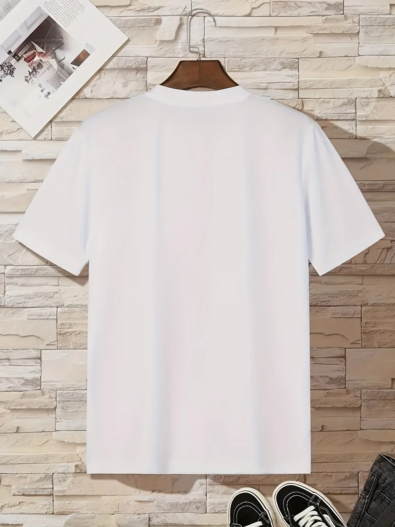 Children's Funny Melting Ice Cream Print T-Shirt Short-Sleeved Versatile Simple Style for Daily Wear And Outings