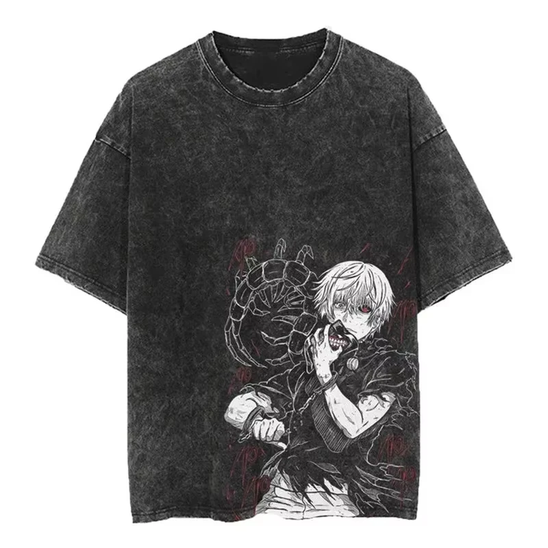 

Hot Anime Demon Slayer Kamado Nezuko Print Tee Men Women Manga T-shirts Casual Loose T-shirt Harajuku Unisex Cotton T Shirt