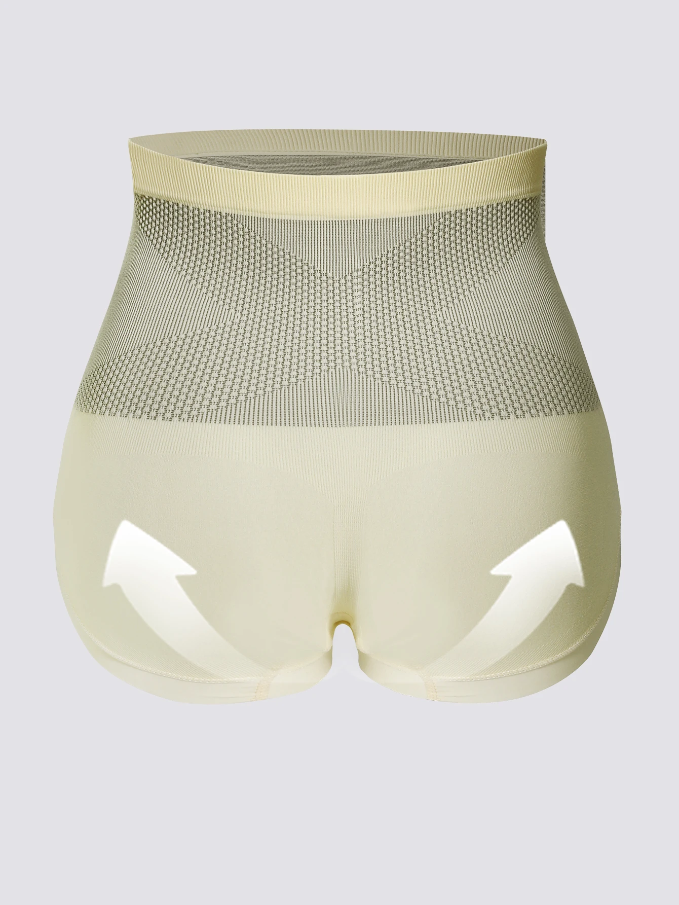 Ropa interior abdominal de seda helada sin marcas para mujer, pantalones a la cadera de cintura alta para niñas, pantalones cortos triangulares finos de verano