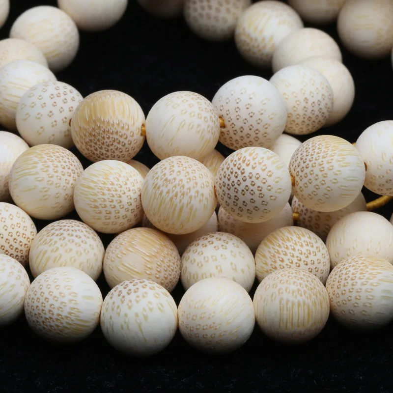 Golden Bamboo Beaded Eighteen Seeds Beads Accessories 10mm 110Piece DIYBracelet Scattered beads