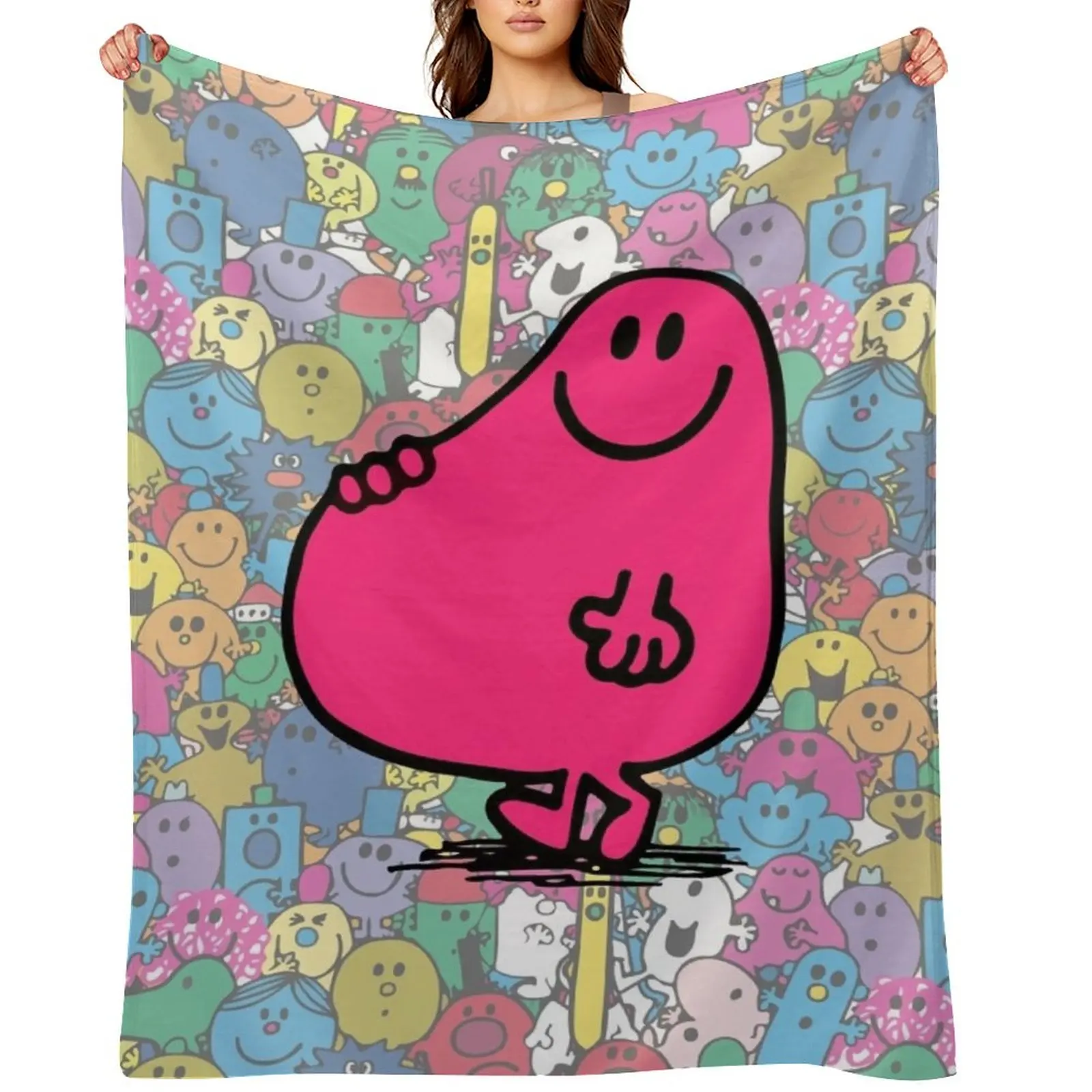 

Mr Greedy Throw Blanket cosplay anime for sofa Soft Comforter Blankets