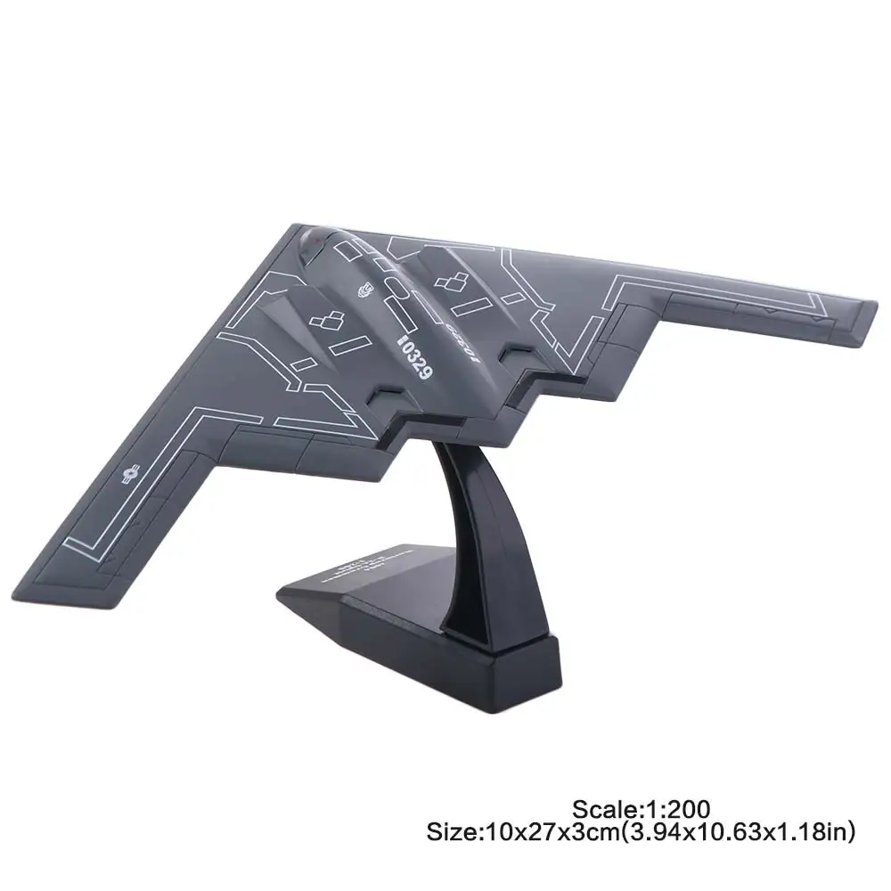 مقياس 1:200 سلاح الجو B2 USAF B-2A لعرض B2 نموذج طائرة دييكاست شبح طائرة طائرة لعبة الطائرة جمع