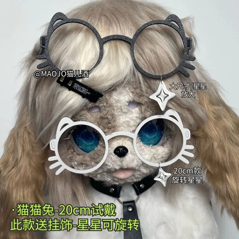Foldable Kigurumi Glasses Frame Anime for Fursuit Head Skull DIY Accessories 3D Printed Customize Colors