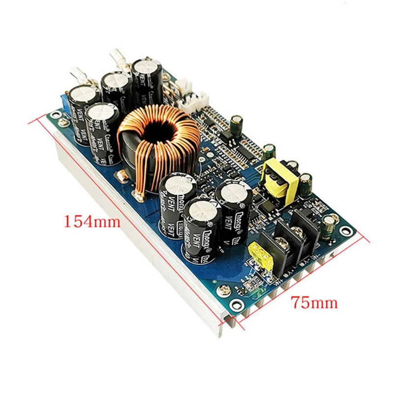 800W DC-DC Buck Converter 30A Solar Stabilizers CV CC Step-Down Power Supply Adjustable DC20V-70V Voltage Regulators