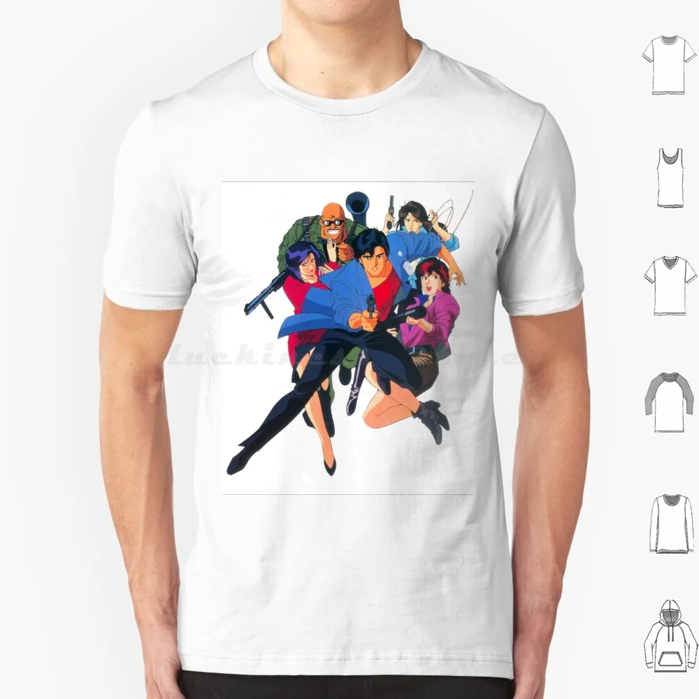Nicky Larson T Shirt Cotton Men Women DIY Print Nicky Larson