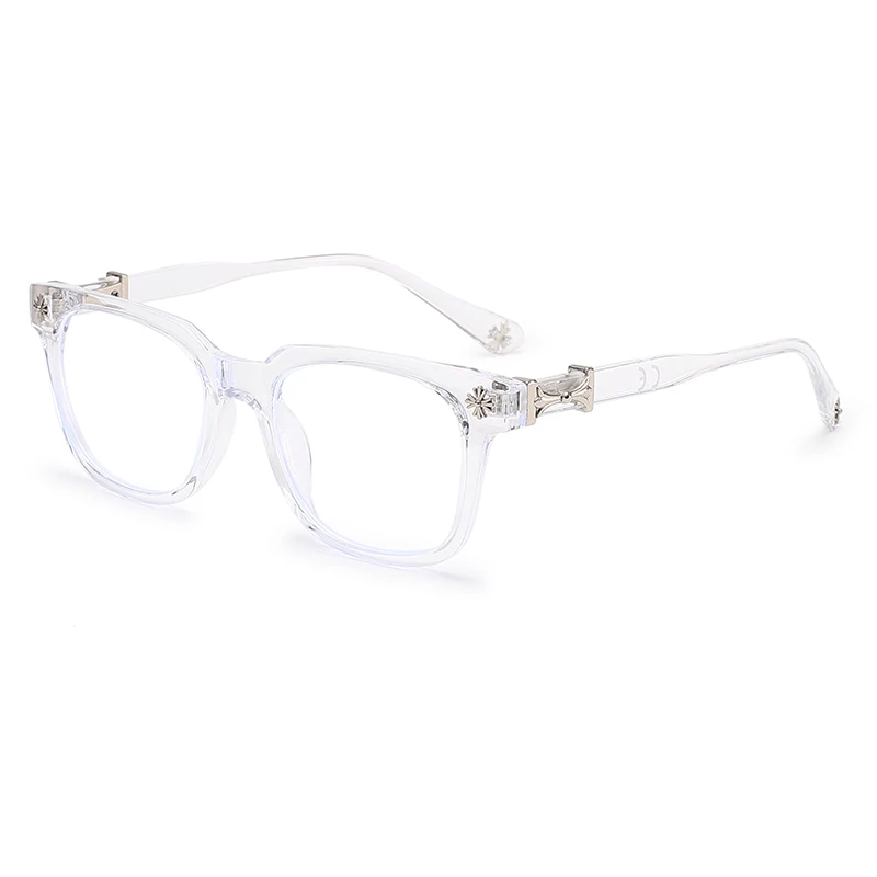 Classic 3Pcs Square Anti Blue Light Glasses For Men And Women Black & Transparent Frame Unisex Computer Wearing Women Glasses