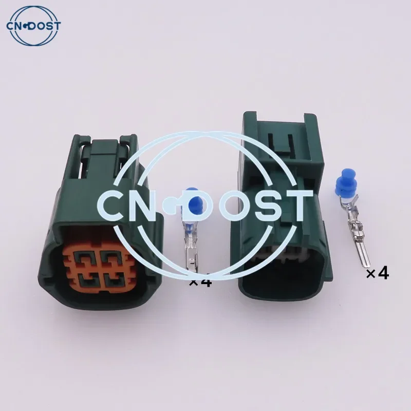 1 Set 4 Hole 6181-0513 6189-7757 Waterproof Oxygen O2 Sensor Connector Automotive Socket Wiring Plug AC Assembly For Nissan