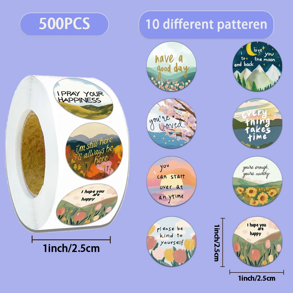 500PCS Creative Art…