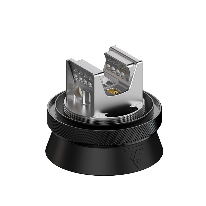 Original ThunderHead Cloud Blaze Solo 2 RTA 5,5ml Enchimento superior Bobina única Postless Build Deck Cigarros eletrônicos Atomizador