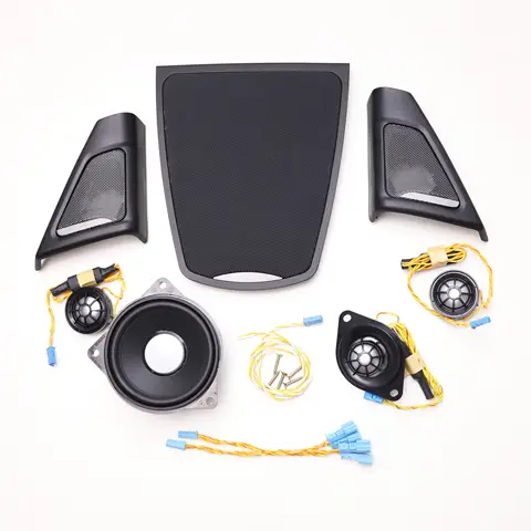 BMW F10 F11 5 시리즈용 경적 오디오 헤드 트레블 센터 콘솔 라우드 스피커, 음악 오리지널 현관 트위터 스피커 커버