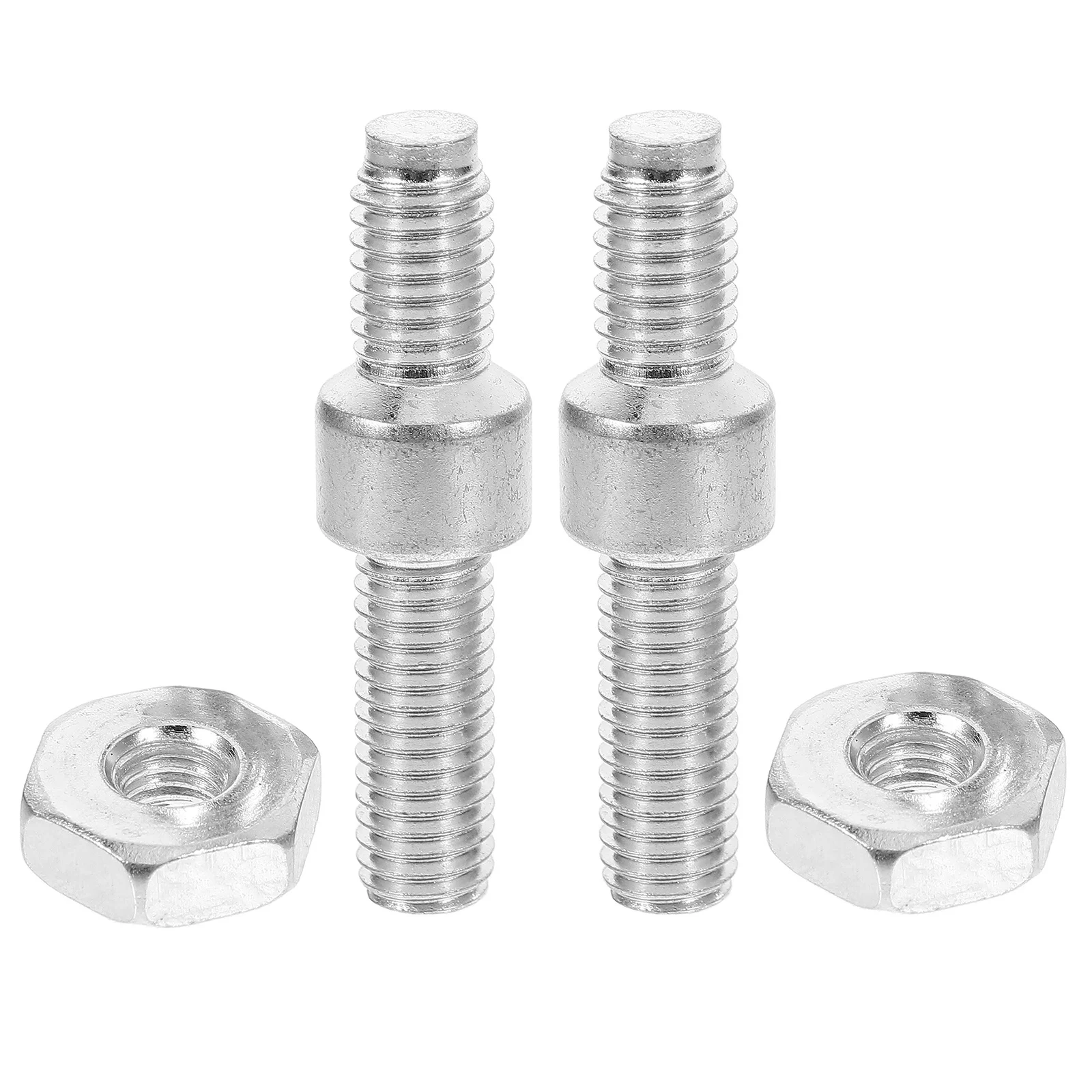 

2 set Chainsaw Bar Studs Nuts Set Carbon Steel Replacement For 381 382 Guide Bar Hardware Adjuster Tensioner Chainsaw Repair