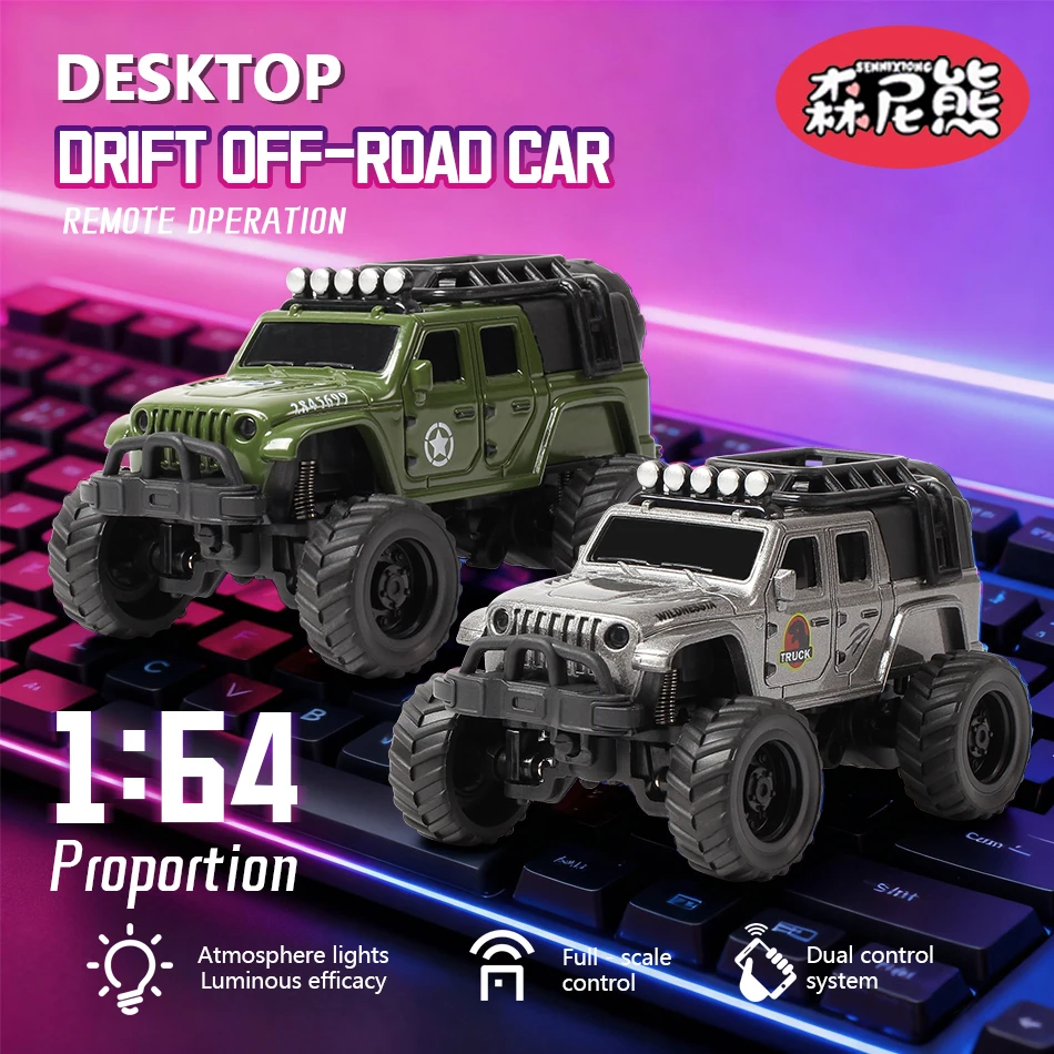 

SENNIXIONG 1/64 RC RTR MINI сплав внедорожник скоростной гоночный дрифт внедорожник альпинистский грузовик вездеход игрушка для детей подарок