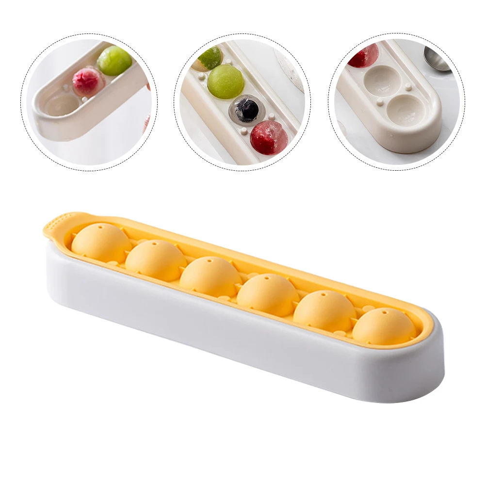 

Ice Making Mold Grid Cube Tray Ball Molds Sphere Maker Subject Pp Balls Whiskey Cubes
