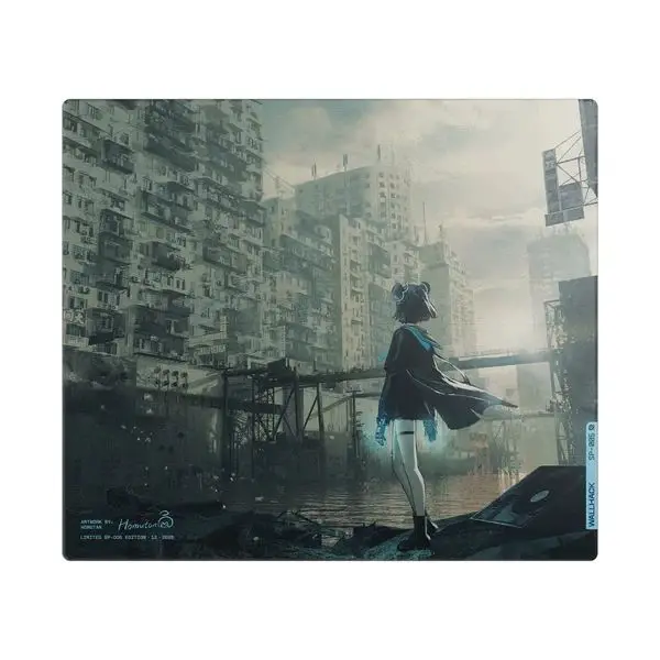 Wilderness Girl Glass Mouse Pad Gaming Pad Smooth Frosted Surface Waterproof Desk Tempered Multiple 450x400 Large Size Optional