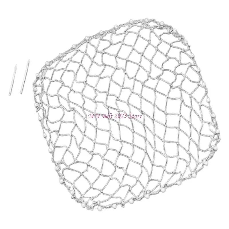 49ME Decorative Hair Chain Net Hair Decoration for Daily Outings and Styled Looks
