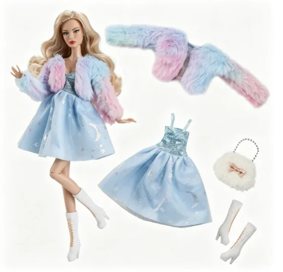 New style Toy accessories gift pretty clothes for your BB FR 1/6 scale dolls BBIKD21Q