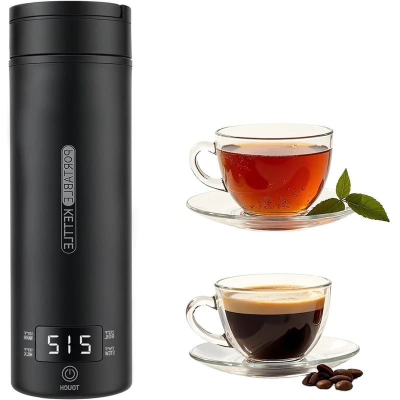 NEW!A61I Portable Electric Kettle(110V)Travel Tea Kettle 304 Stainless Steel