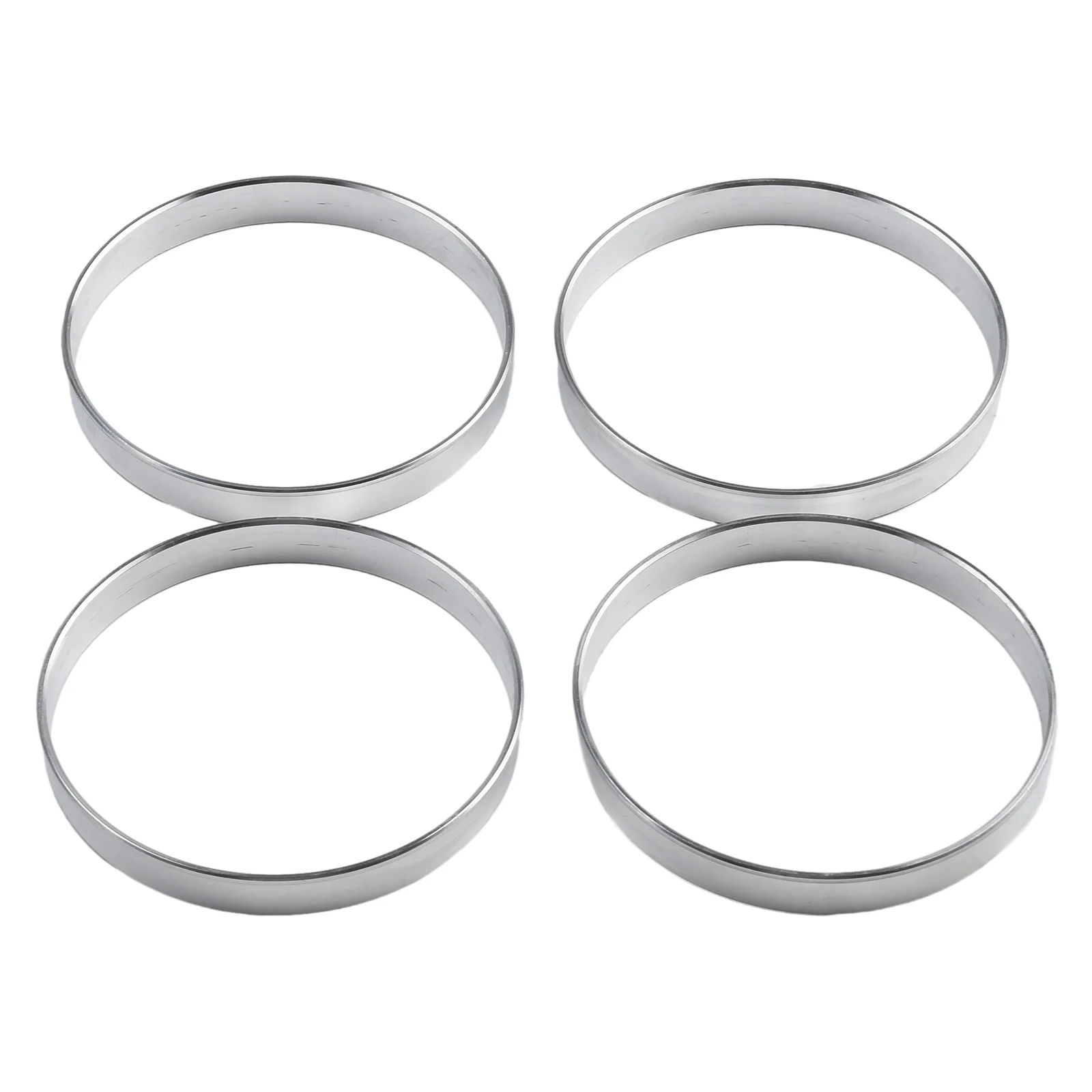 4pcs Hub Centric Rings Aluminum Hub Centric Rings 72.6mm Car Hub To 74.1mm Wheel Bore For BMW 1 / 3 / 4 / 5 / 7 Series X3 X4