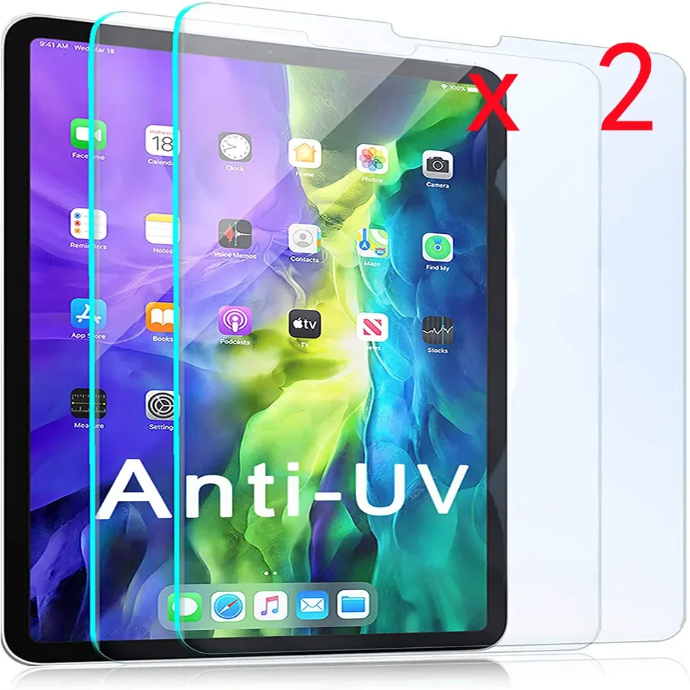 2Pcs Tablet Screen Protectors for Apple IPad Pro 11 Inch/iPad 9th 8th 7th 10.2