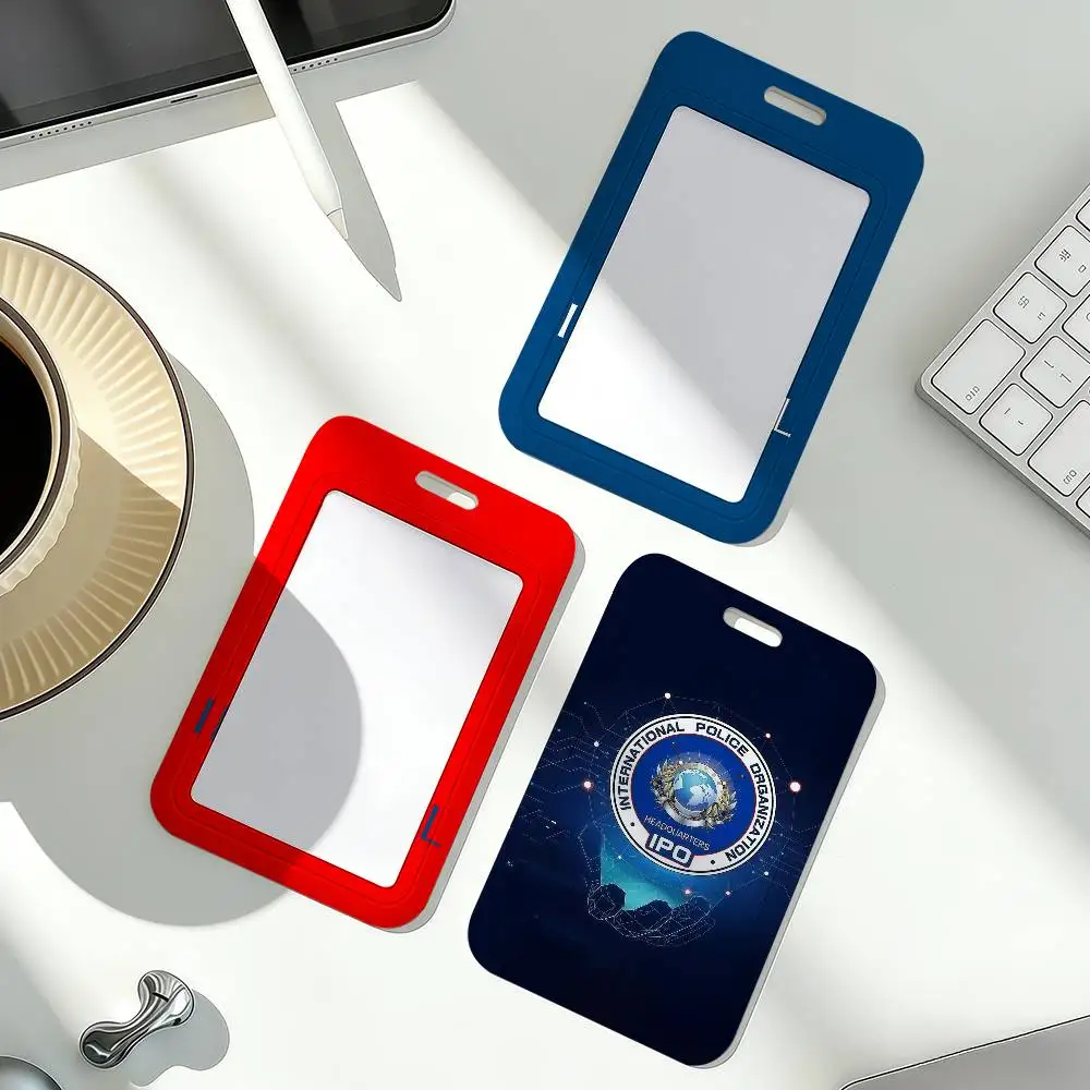 Interpol Card Holder Student ID Case Daily Use Subway Commute Work Cover Office School Bus Protector