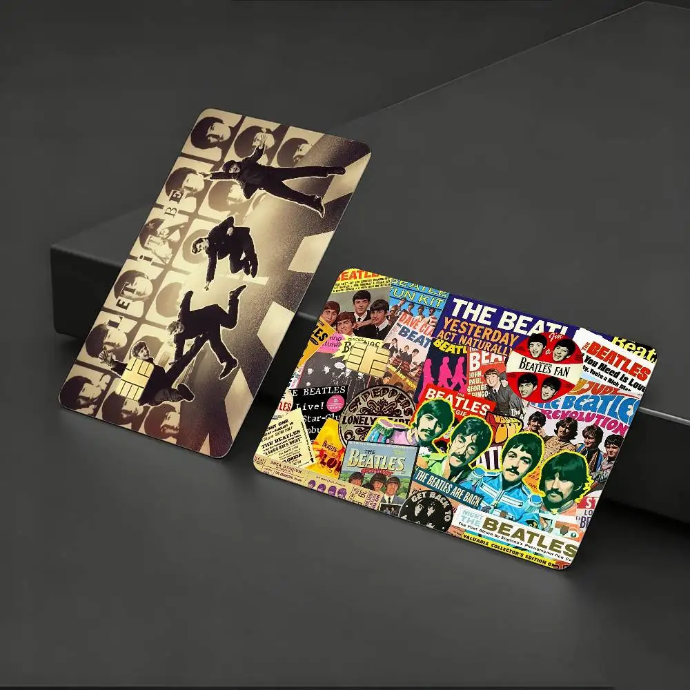 Band The B-Beatles  HD Waterproof Card Skins Protective Stickers for Credit Bank Game Cards