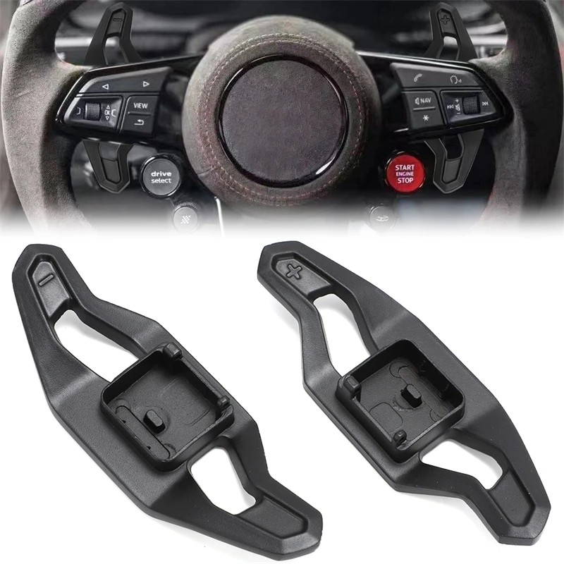 Steering Wheel Paddle Shifter URUS Style For Audi A4 A5 C7 A7 Q3 Q5 Q7 A8 S4 S5 B9 RS7 A6 S6 TT MK3 TTRS Gear Paddle Extension