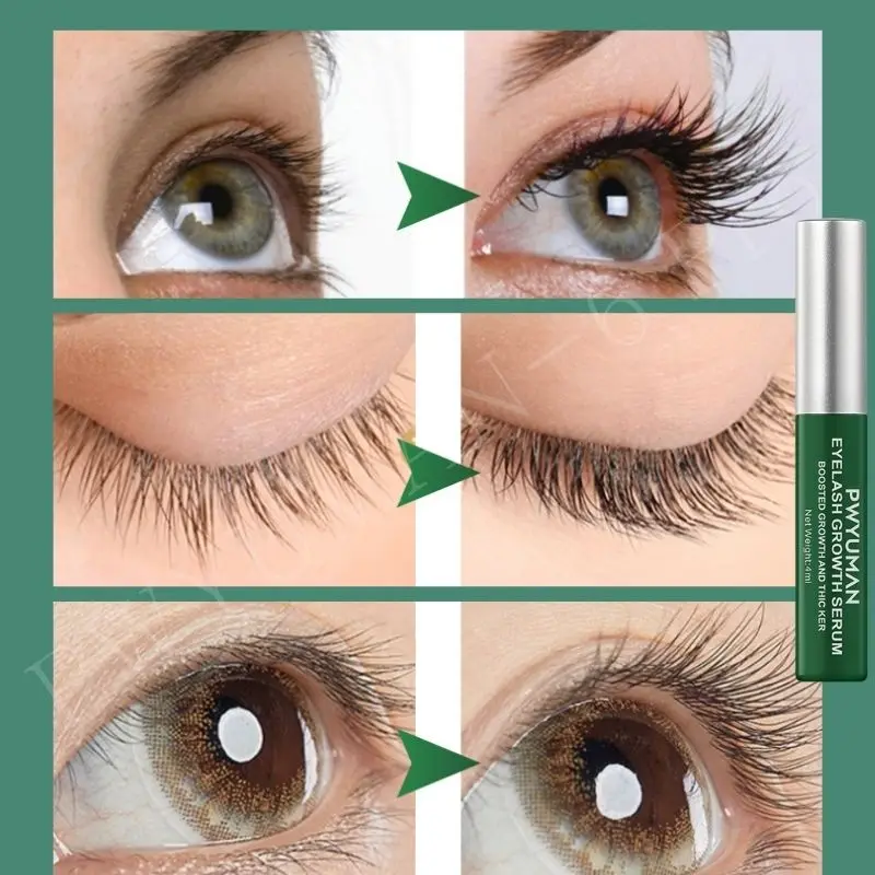 Siero per la crescita rapida delle ciglia 7 giorni Natural Eyelash Eyebrow Enhancer ciglia più piene più spesse prodotti per il trattamento del trucco per la cura degli occhi