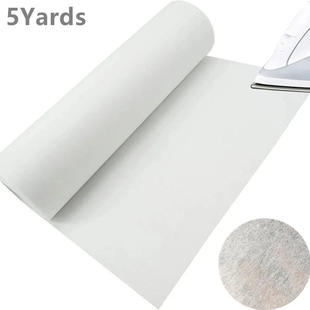 5Yards Interfacing Fabric Iron On Clothes Resin Lining For Bags Patchwork Lining Fabric Patchwork Diy Sewing Crafts