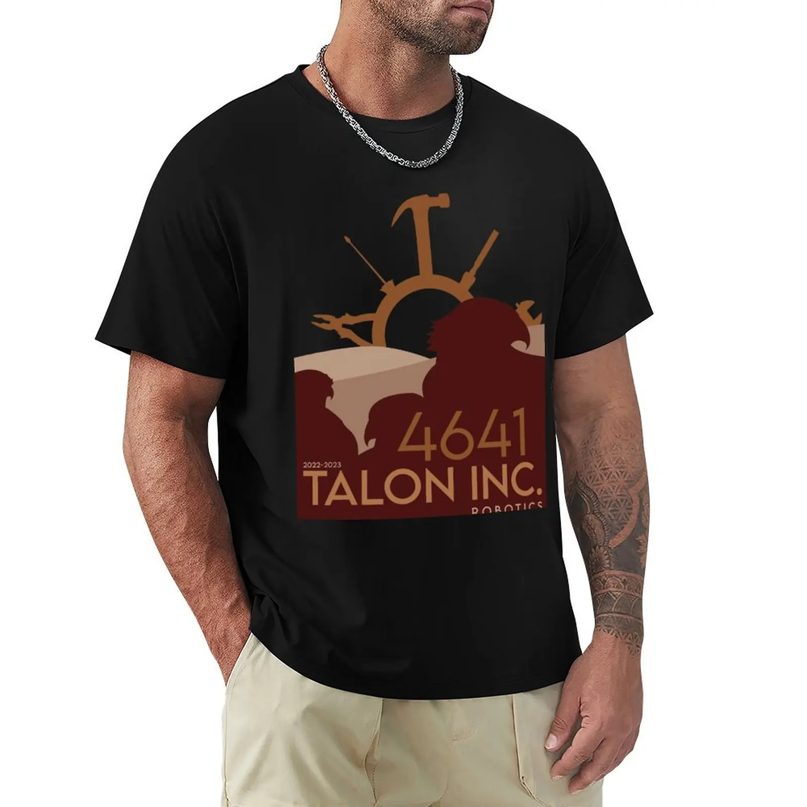 

Hawks in the Desert Sun - Talon INC. 2023 T-Shirt Trendy Print Short Sleeve T-Shirt