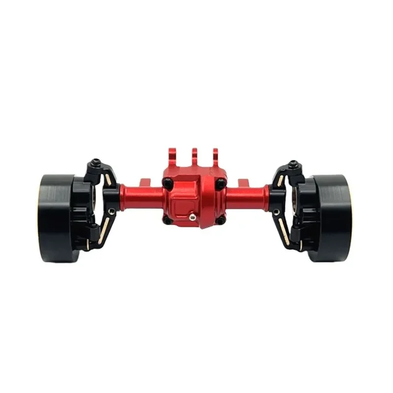 For Hyper GO MJX 1/18 H18P RC Car Brass Front Rear Cup Counterweight C-seat Gear Cover Metal Upgrade parts