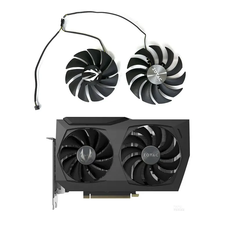 New CF1010U12S CF9015H12S 0.45A Geforce RTX 3070 GPU Fan for Zotac RTX 3070 8GB Bilateral