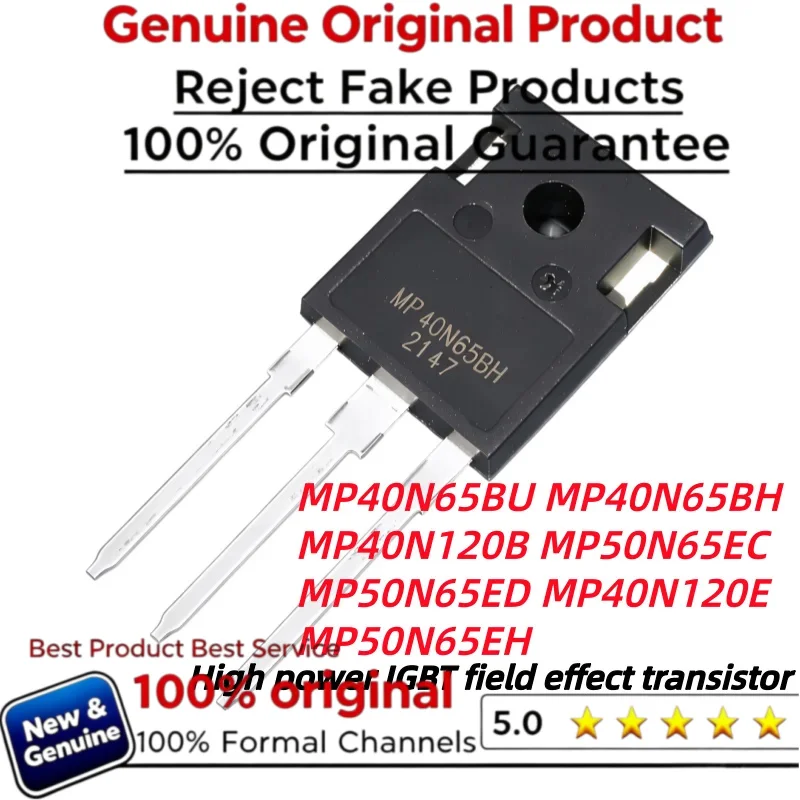 5PCS new MP40N65BU MP40N65BH MP40N120B MP40N120E MP50N65EC MP50N65ED MP50N65EH Best Quality In Stock TO-247